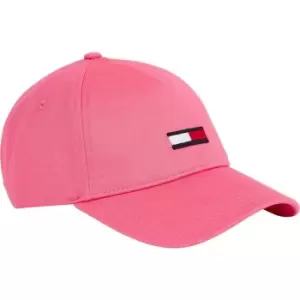 Image of Tommy Jeans Embroidered Flag Cap - Pink
