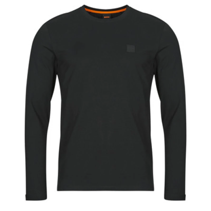 Image of Boss Tacks Long Sleeve T Shirt - Black M