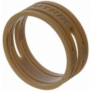 Image of ID ring Neutrik XXR SET 1 Brown 10 pcs
