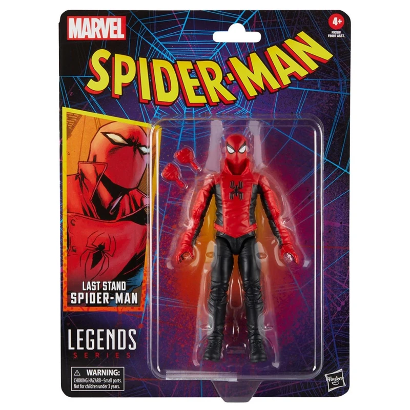 Image of Hasbro Marvel Legends Series Last Stand Spider-Man, 6 Comics Collectible Action Figure