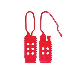 Image of Master Lock Lockout Nylon Hasp - Non Conductive