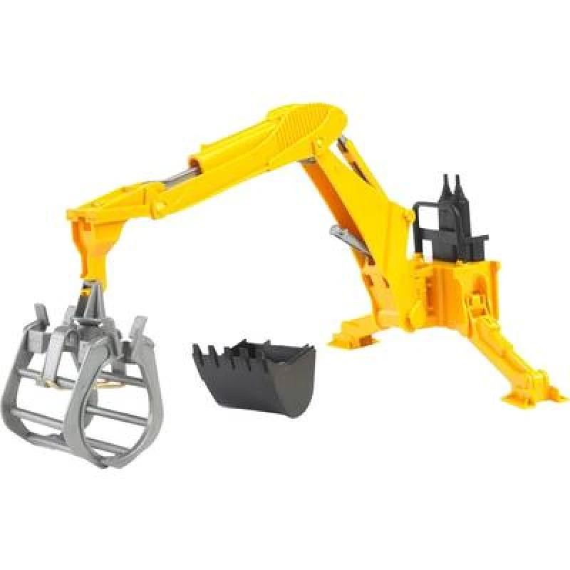Image of Bruder bruder Brother rear excavator with gripper 2338