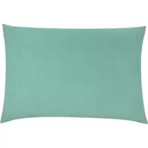 Image of Furn. - Contra Velvet Cushion Mist Blue - Mist Blue