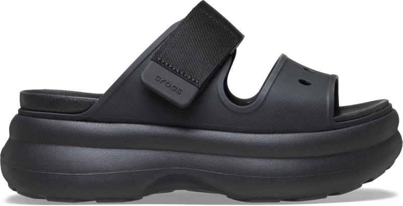 Image of Crocs Women Soho Two Strap Sandals Black 6