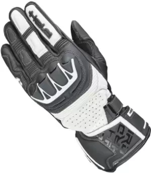Image of Held Revel 3.0 Motorcycle Gloves, black-white, Size S M, black-white, Size S M