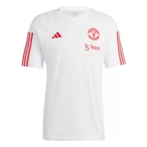 Image of adidas Manchester United 2023 2024 Training Shirt Mens - White