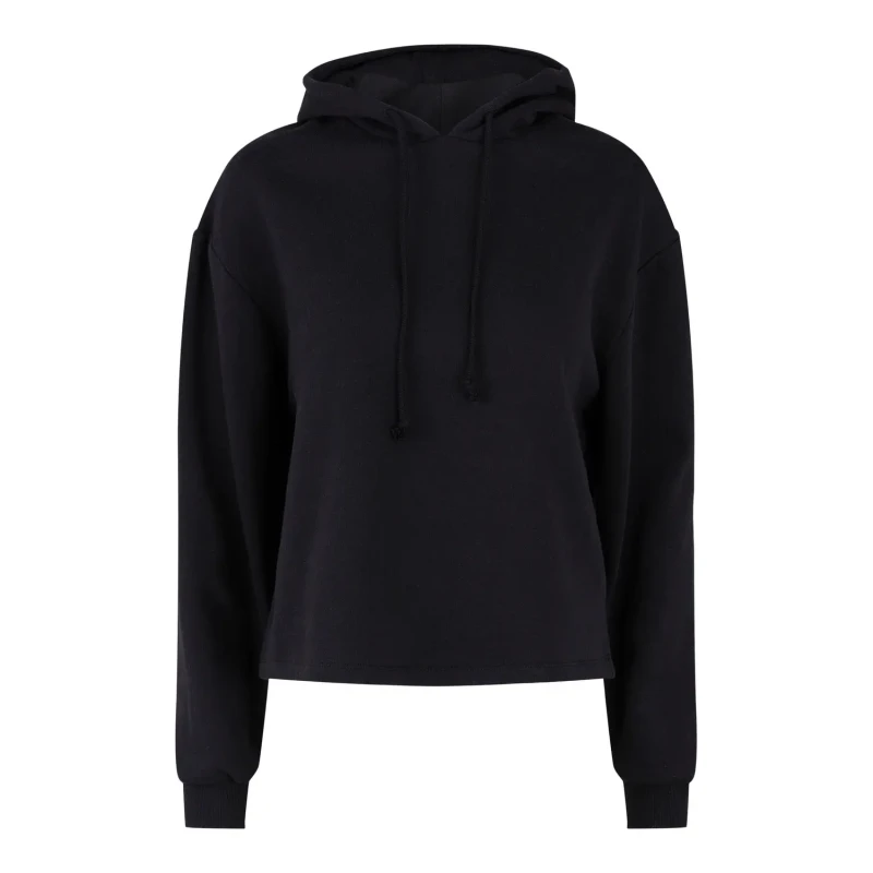 Image of Pieces Womens Hoodie Pieces Chilli Noir Female M