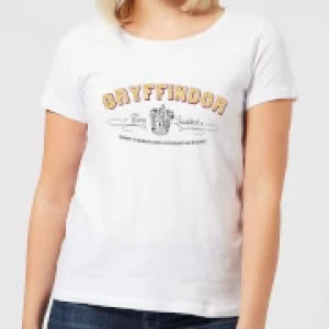 Image of Harry Potter Gryffindor Team Quidditch Womens T-Shirt - White - M