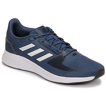 Image of adidas RUNFALCON 2.0 mens Running Trainers in Blue,12,12.5