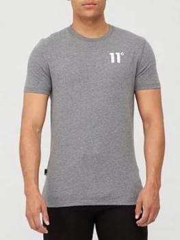 Image of 11 Degrees Core T-Shirt - Charcoal Marl
