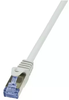 Image of LogiLink Cat6a S/FTP, 1.5m networking cable Grey S/FTP (S-STP)