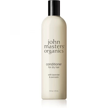 Image of John Masters Organics Lavender & Avocado Intensive Conditioner For Dry And Damaged Hair 473ml