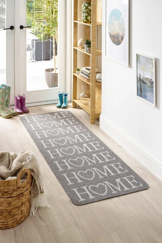 Image of My Mat Stain Resistant Star Silver Size: 67cm x 200cm Silver Unisex 67cm x 200 cm