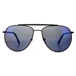 Image of Aviator Black Grey Sunglasses