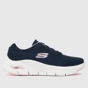 Image of SKECHERS Navy Arch Fit Big Appeal Trainers