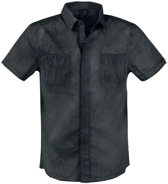 Image of Brandit Roadstar Short-sleeved Shirt Black XL Men