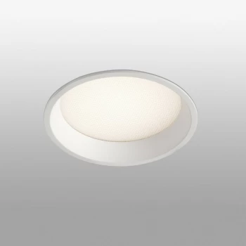 Image of Faro CROC-13 - Integrated LED Recessed Downlight Ceiling Light White, 2700K