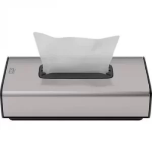 Image of TORK Tork Dispenser for Cosmetic Wipes for Tork F1 Dispenser System, Stainless Steel 460013 460013