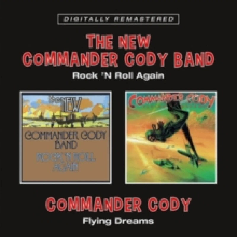 Image of Commander Cody - Rock 'N' Roll Again/Flying Dreams [CD / Album] Music CDs - Music CD