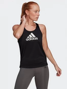 Image of adidas Logo Tank Top - Black/White