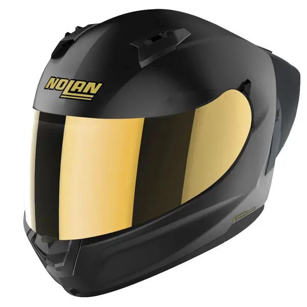 Image of Nolan N60-6 Sport Golden Edition 017 Flat Black Gold Full Face Helmet Size M