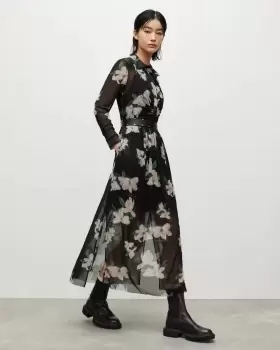 Image of AllSaints Kelda Alessandra Floral Maxi Dress