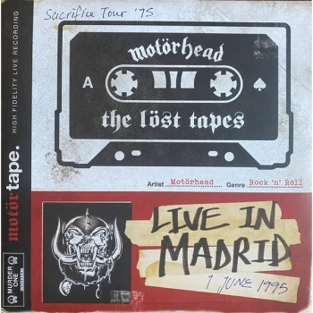 Image of Motorhead - Lost Tapes V1: Live Madrid 1995 Vinyl