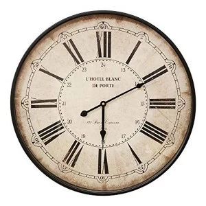 Image of Hometime Vintage Metal Wall Clock 50cm