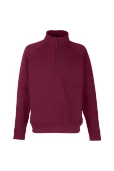 Image of Classic Zip Neck Sweatshirt
