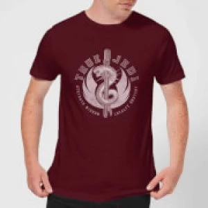 Image of Star Wars: The Rise Of Skywalker True Jedi Mens T-Shirt - Burgundy - L