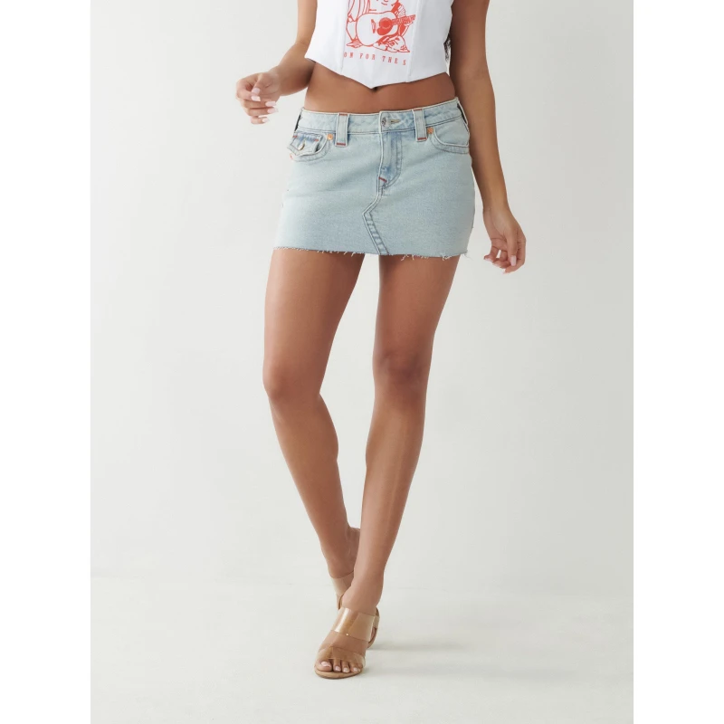 Image of True Religion Sadie Skirt Luminous Night female 23 L30