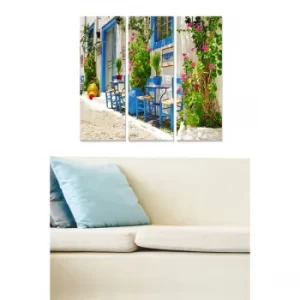 Image of MDF143655208 Multicolor Decorative MDF Painting (3 Pieces)