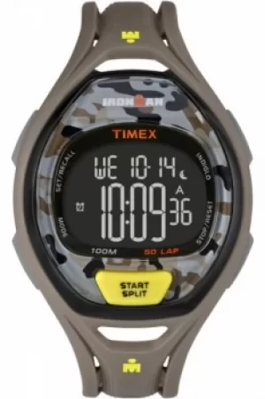 Image of Mens Timex Indiglo Ironman Alarm Chronograph Watch TW5M01300