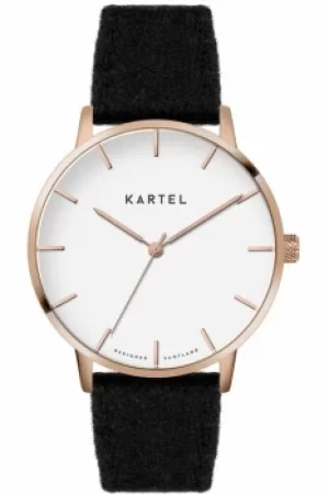 Image of Unisex Kartel Scotland Lewis 40mm Cashmere Watch KT-LEW-RGBC-BR