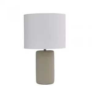 Image of Austin Table Lamp with White Reni Shade