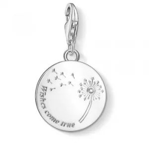 Image of THOMAS SABO Silver Wishes Come True Dandelion Charm 1457-051-21