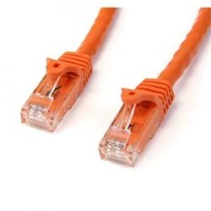 Image of StarTech.com 15ft Orange Gigabit Snagless RJ45 UTP Cat6 Patch Cable
