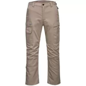 Image of Portwest - T802 - Sand 40 KX3 Ripstop Work Trouser Cargo Pants - Sand
