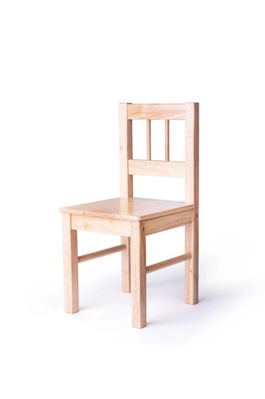 Image of Bigjigs Toys Wood Chair Natural unisex