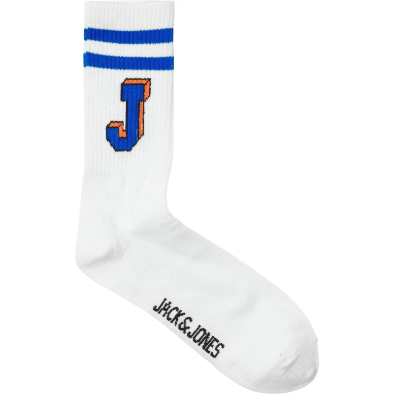 Image of Jack and Jones Tennis Socks Mens - White White One Size