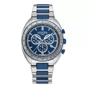 Image of Roamer 868837 42 45 70 Mens Power Chronograph Wristwatch