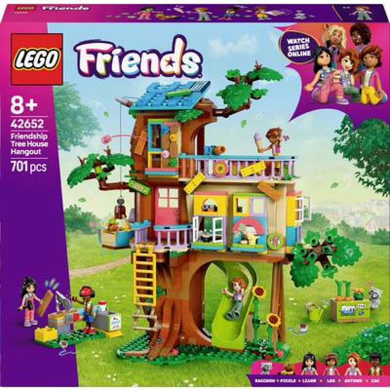 Image of LEGO LEGO Friends Friendship Tree House Hangout Toy Playset 42652