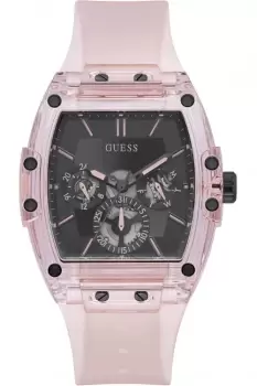 Image of Gents Guess Sporting Pink Watch GW0032G1