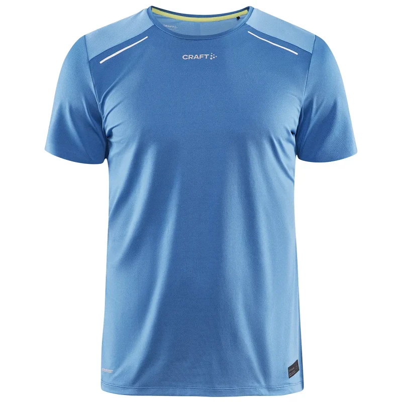 Image of Craft CRAFT Men Pro Hypervent Short Sleeve Tee in Blue Size: X-Large Blue XL Male 7318573802833