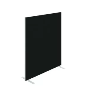 Image of Floor Standing Screen 1400 x 1600mm Black KF90497