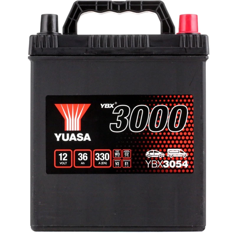 Image of YUASA YBX3054 Starter battery Battery Capacity: 36Ah Starter Battery (1)