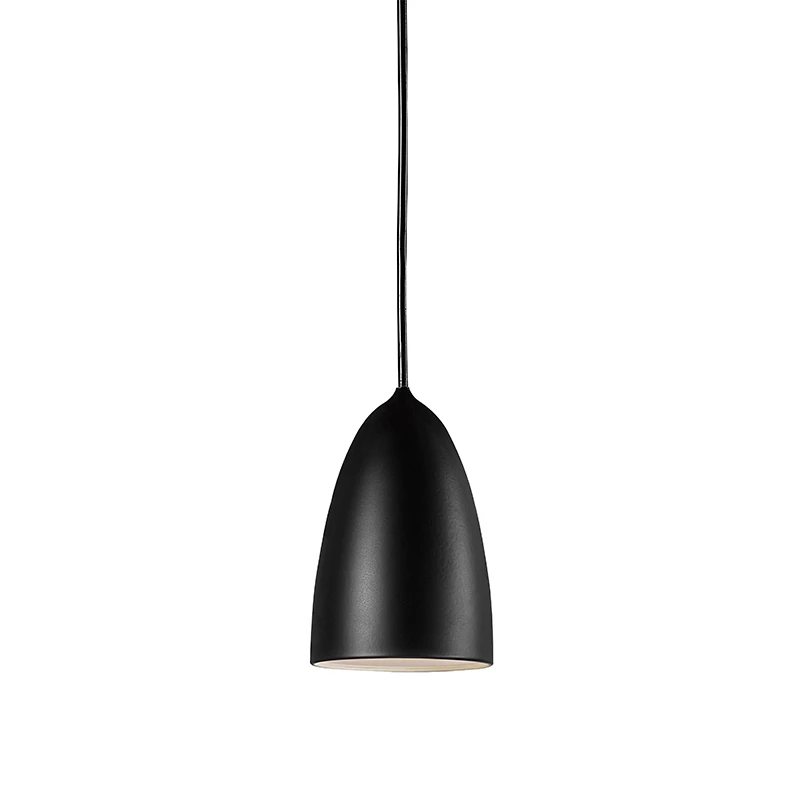 Image of Nordlux DFTP Nexus 2.0 Small Indoor Dining Living Kitchen Hallway Pendant In Black (Diam) 10cm Black