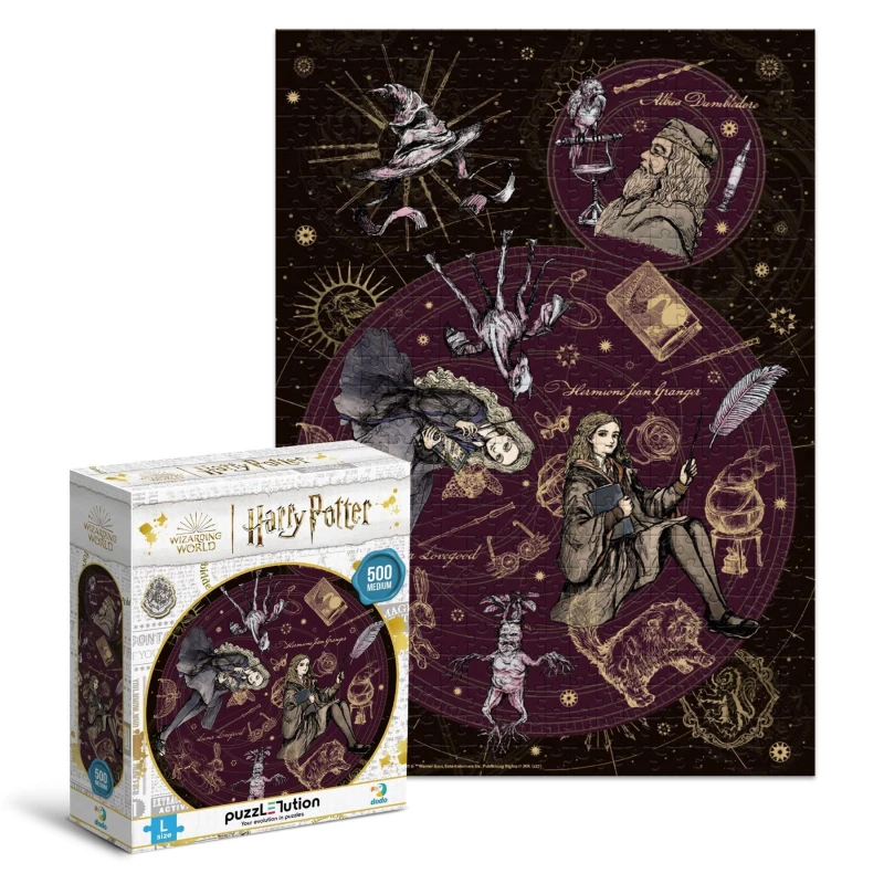Image of DODO Harry Potter Puzzle - Leader, Perfectionist, Extraordinary - 500 pcs Multi