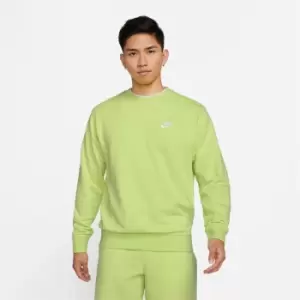 Image of Nike NSW Club Crew Sweater Mens - Green