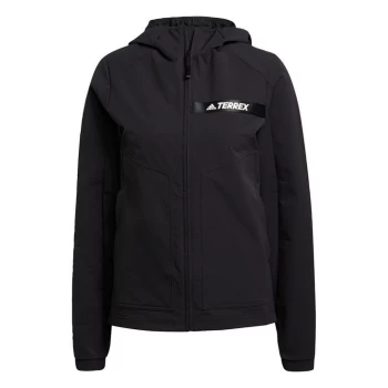 Image of adidas Terrex Multi-Stretch Softshell Jacket Womens - Black